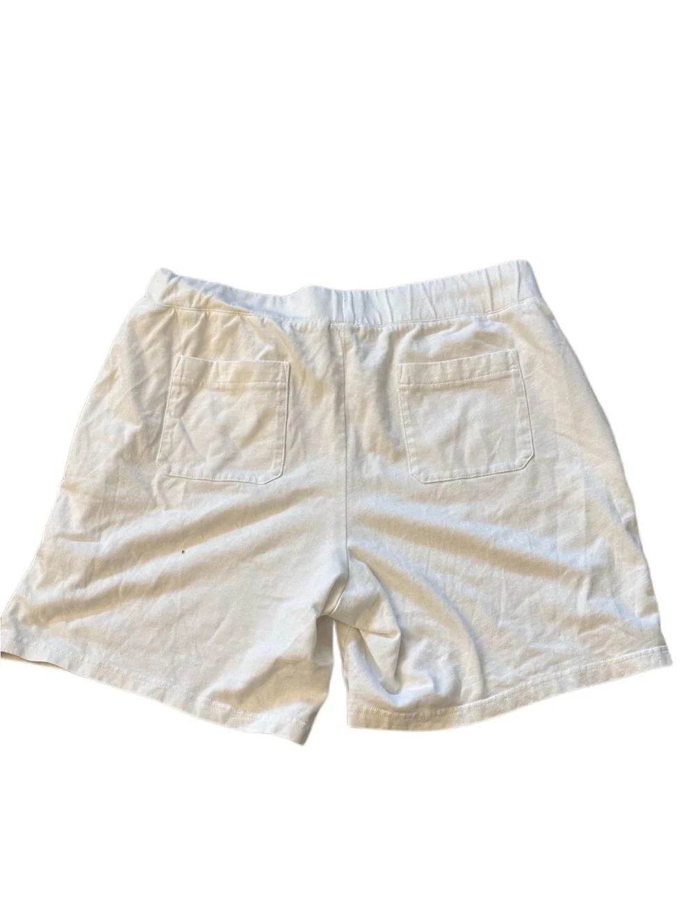 J. Jill White Cotton Shorts Sz L